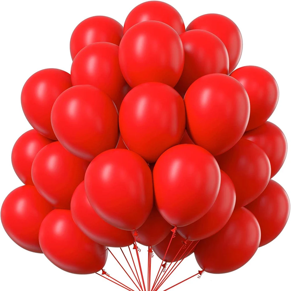 10/20/30Pcs 5/10/12Inch Retro Balloon Red Blue Baby Black White Sand Latex Balloons Wedding Birthday Party Baby Shower Decor