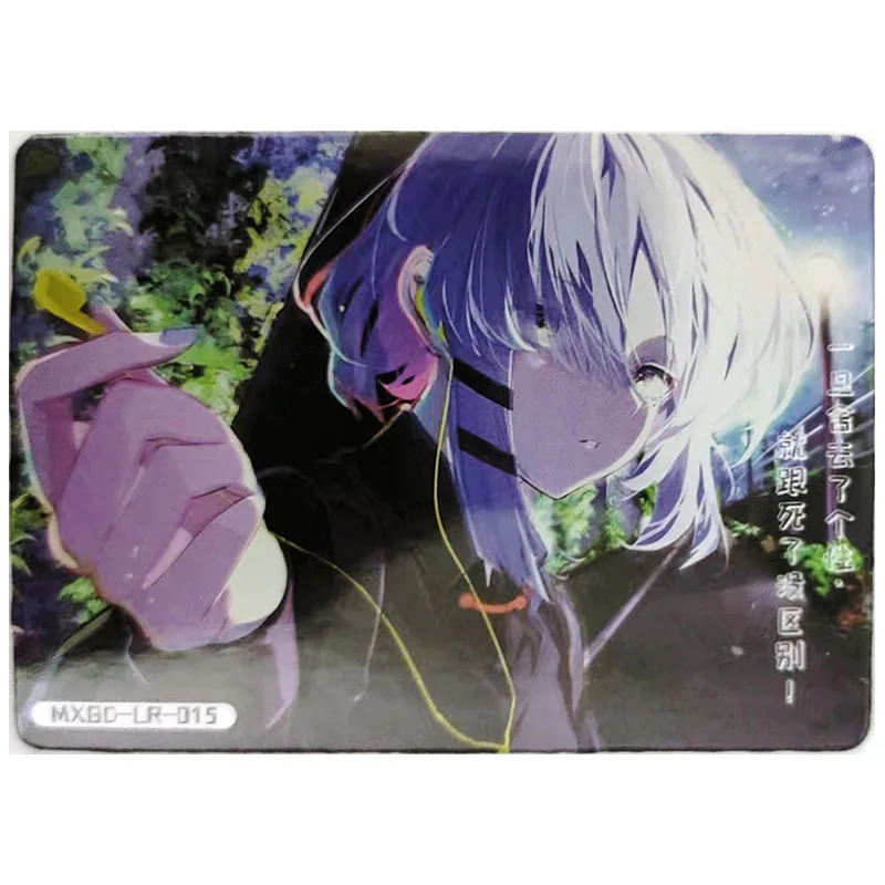 Anime Goddess Story Rare LR Collectible Card Sexy Miku Nezuko Nightmare Makima Gotoh Hitori Toys for boys Birthday Present