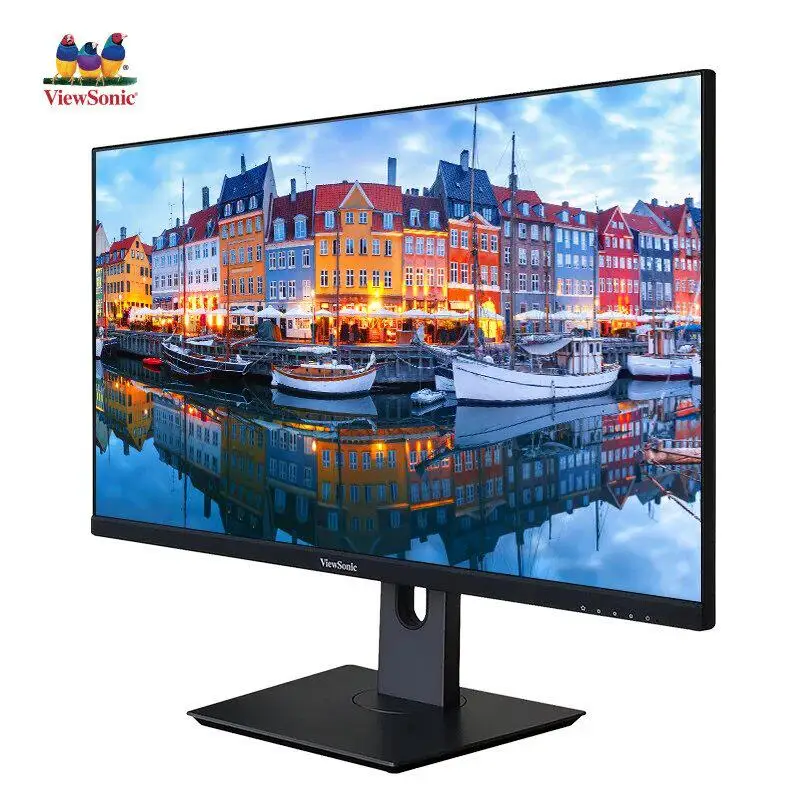 ViewSonic VX2731-2K-HD 2K Screen HD IPS LED Monitor 60Hz for Business Use 16:9 Aspect Ratio DP Interface Display HDR10 10 BIT