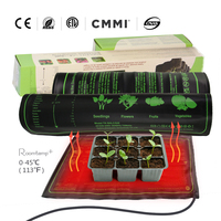 17.5W 45W 100W Seedling Heat Mat Indoor Plants Germination Waterproof Heating Pad Propagation Clone Starter Mat EU/US/AU/UK Plug