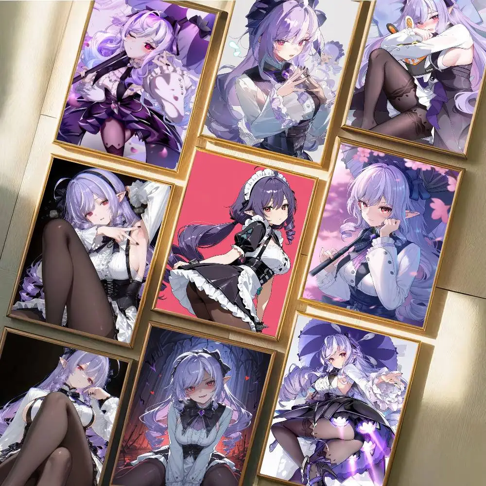 Game Zenless Zone Zero Vivian Poster Self-adhesive Art Waterproof Paper Sticker Coffee House Bar Room Wall Decor
