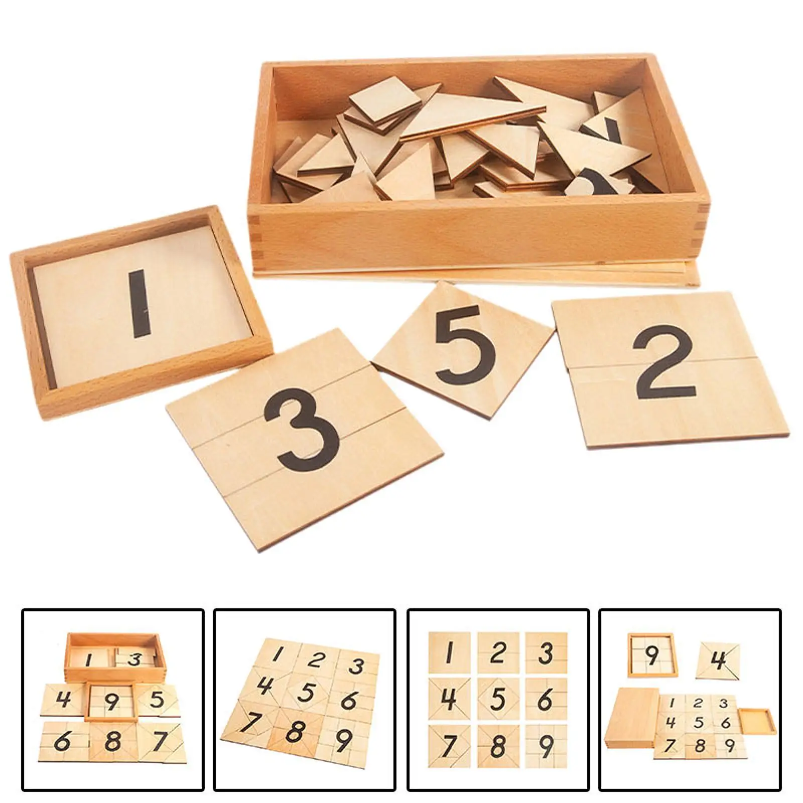 Wooden Numeral Card… - image