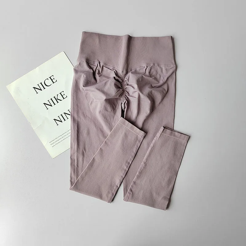 Hochtaillierte, bauchstraffende Fitnesshose mit Pfirsich-Po-Effekt, uneingeschränkte Bewegungsfreiheit beim Radfahren und Pilates, hautfreundliche, hochelastische Yoga-Leggings – Detail 15