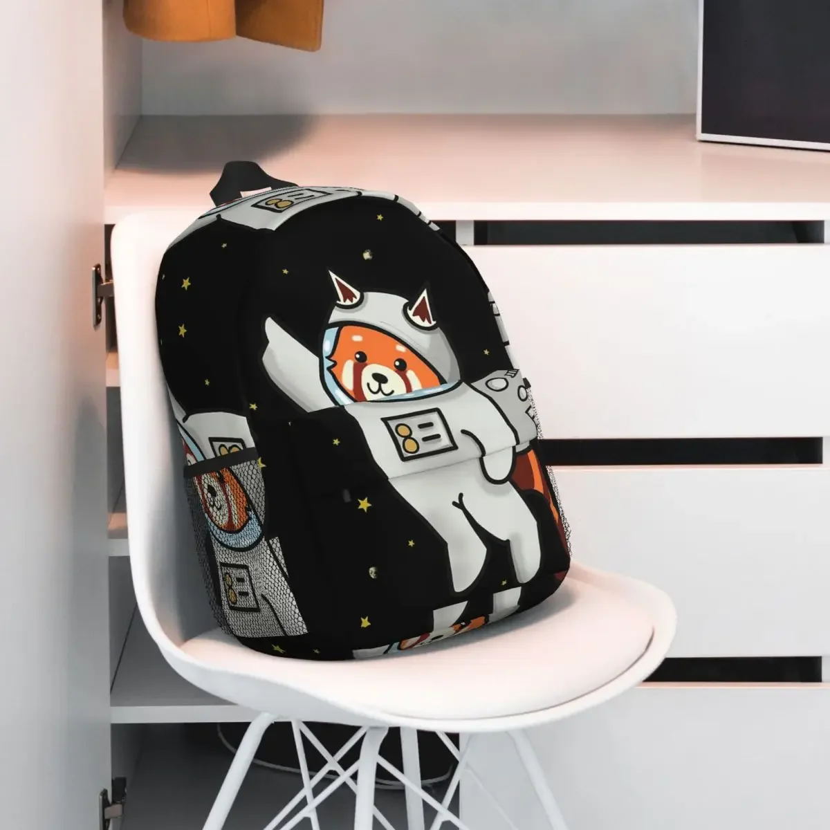 Space Red Krasno-Sac à dos pour adolescent, cartable de dessin animé, sacs d'école pour enfants, sac à dos de voyage, sac initié, grande capacité