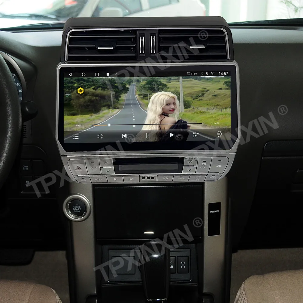 

12.3 Inch Android 14 HD Screen For Toyota Land Cruiser Prado 2010-2017 CarPlay Car GPS Navigation Multimedia Player Head Unit