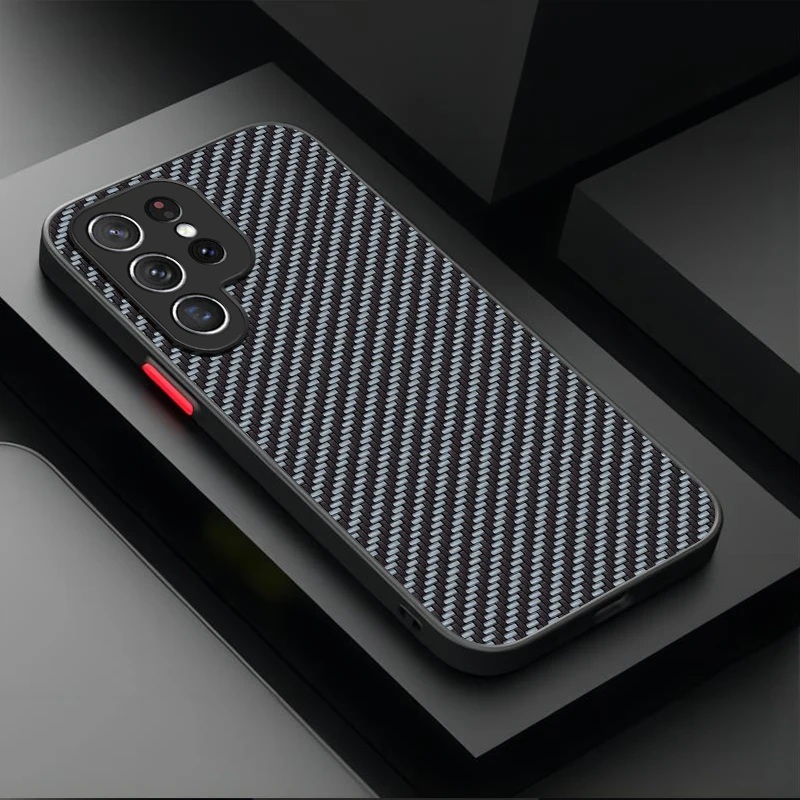 Kevlar Aramid Carbon Fiber Case For Samsung Galaxy S25 S24 S23 Ultra S22 S21 Plus FE A56 A36 A26 A16 A06 A15 A25 A35 A55 5G Capa - náhled 4