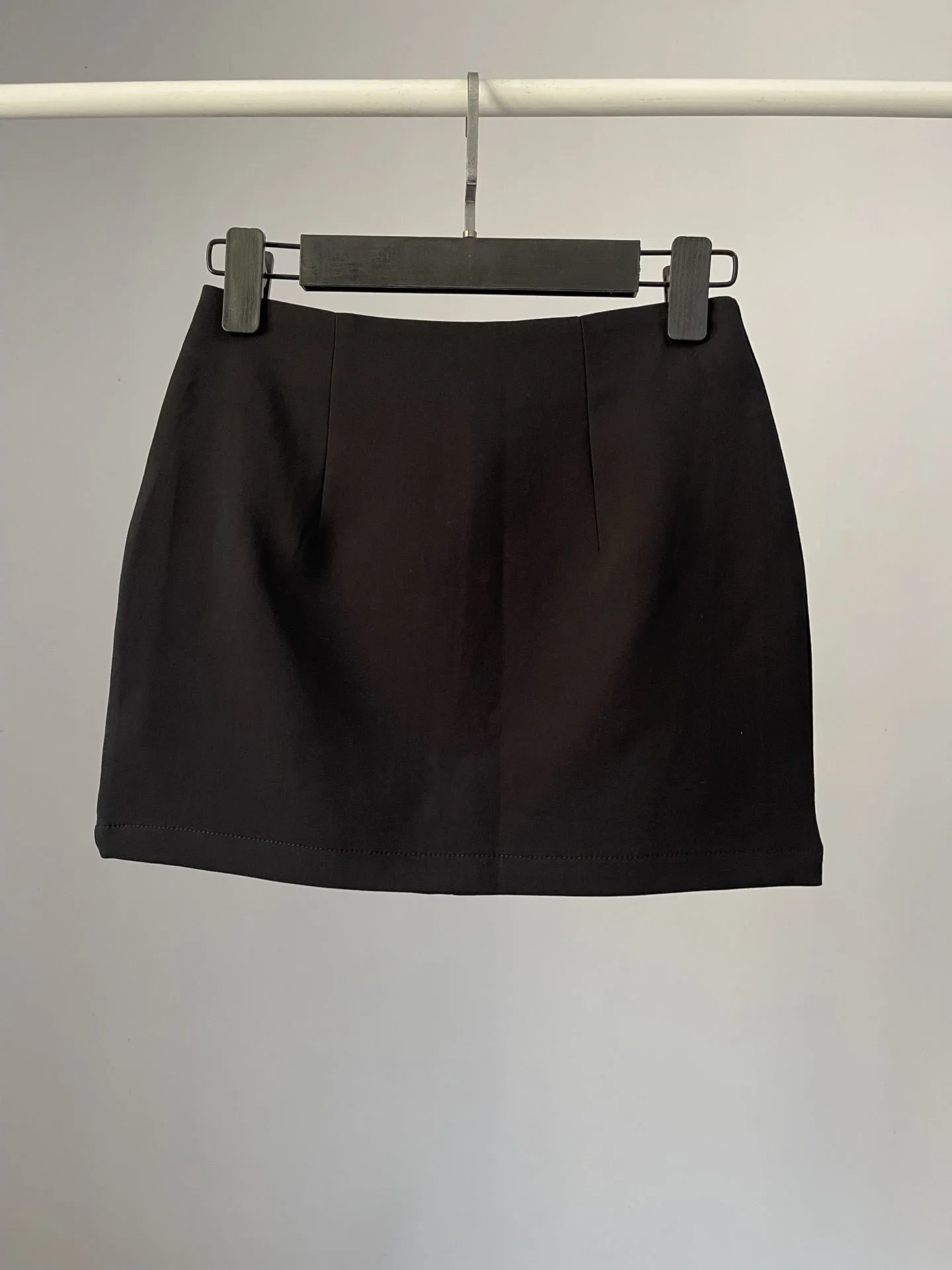 

Женская утягивающая юбка трапециевидной формы с высокой талией American Sle, летняя антилегкая универсальная юбка, модный чистый цвет