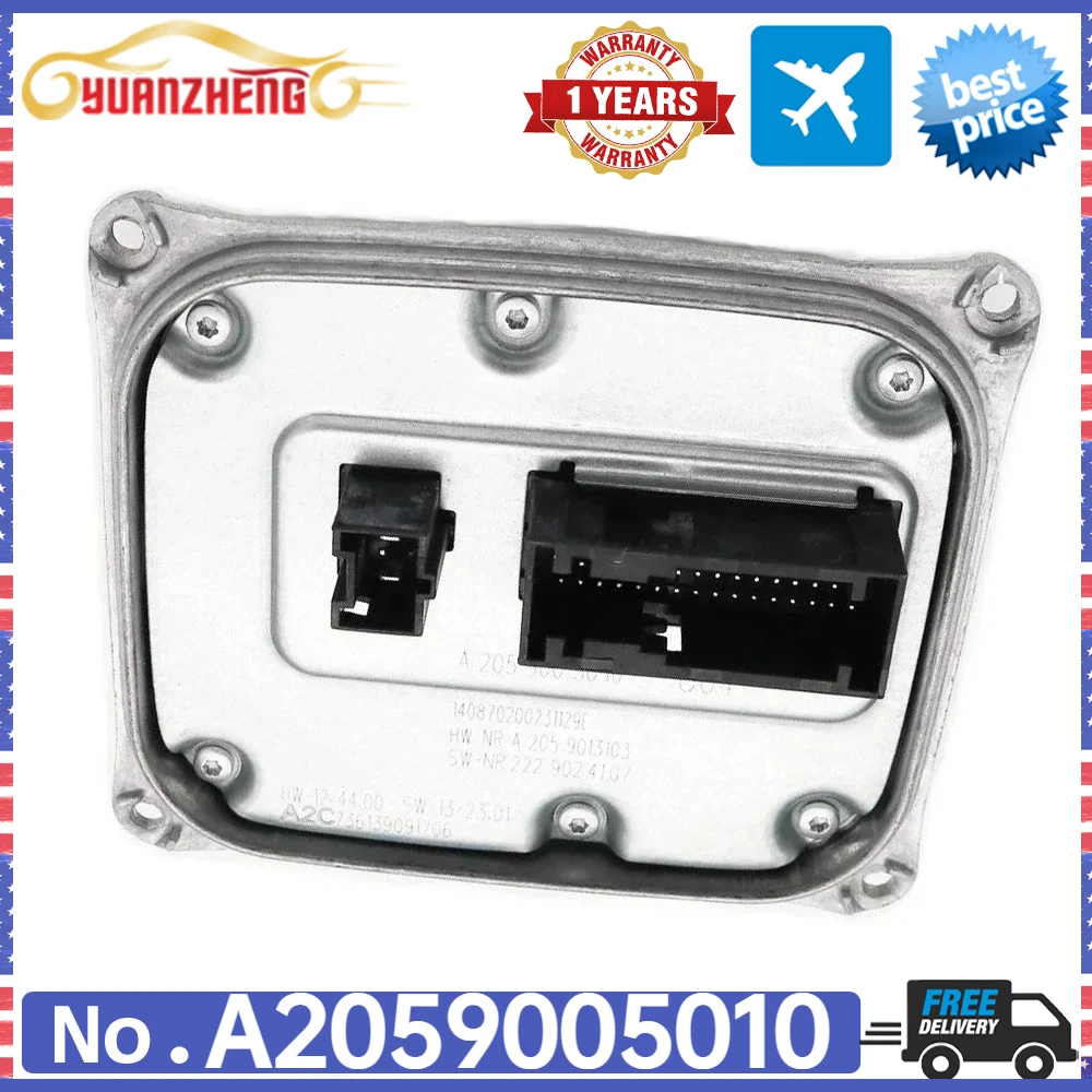 A2059005010 For Mercedes-benz W205 C CLASS 2015-2018 A2229008005 Car Xenon Hid Headlight Ballast Module