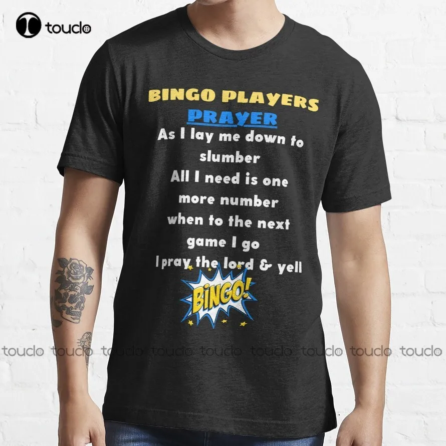 Bingo Players Prayer Bingooo T-Shirt Shirts Men Custom Aldult Teen Unisex Digital Printing Tee Shirt Fashion Funny New Tshirt