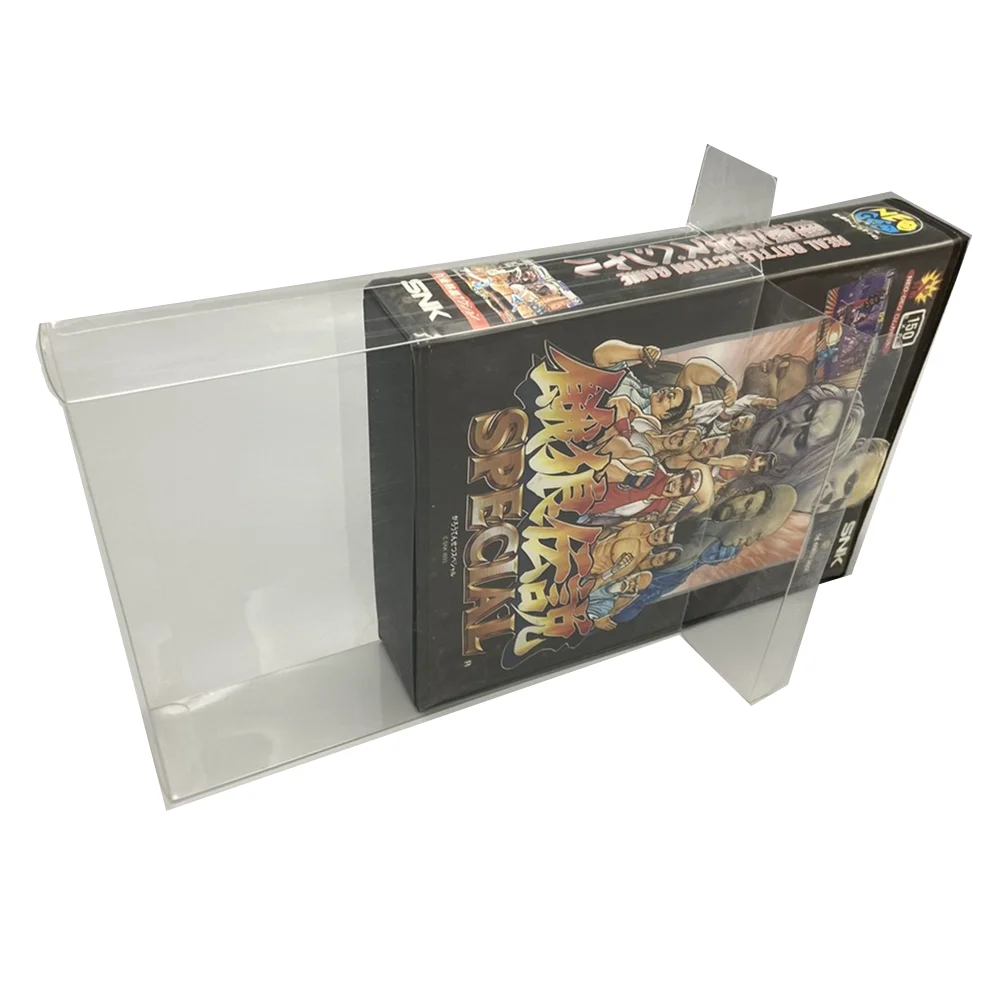 Collection Display Box For SNK NeoGeo/Aes Game Storage Transparent Boxes TEP Shell Clear Collect Case