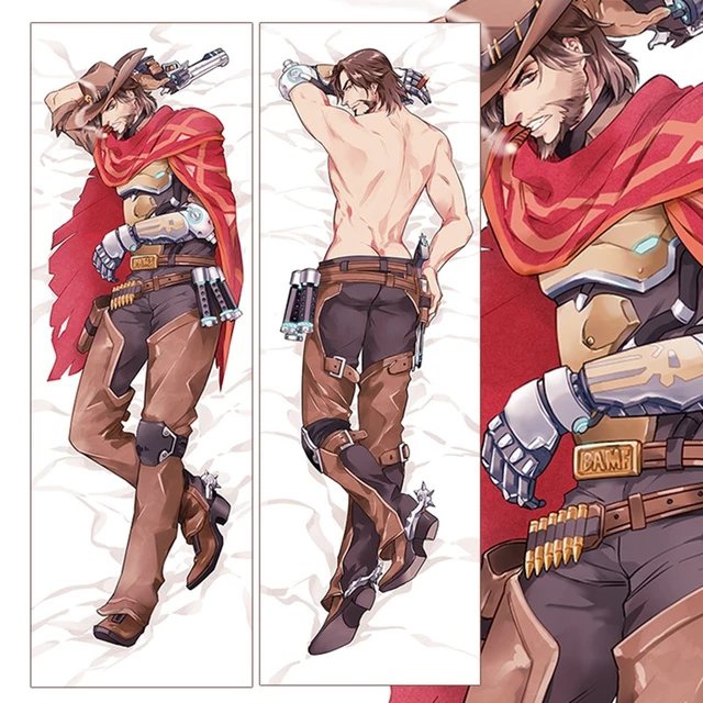 Japanese Anime Overwatch Cole Cassidy Sexy Dakimakura Hugging Body Pillow Case Cover Pillowcase Cushion Bedding Gifts XYZP AliExpress