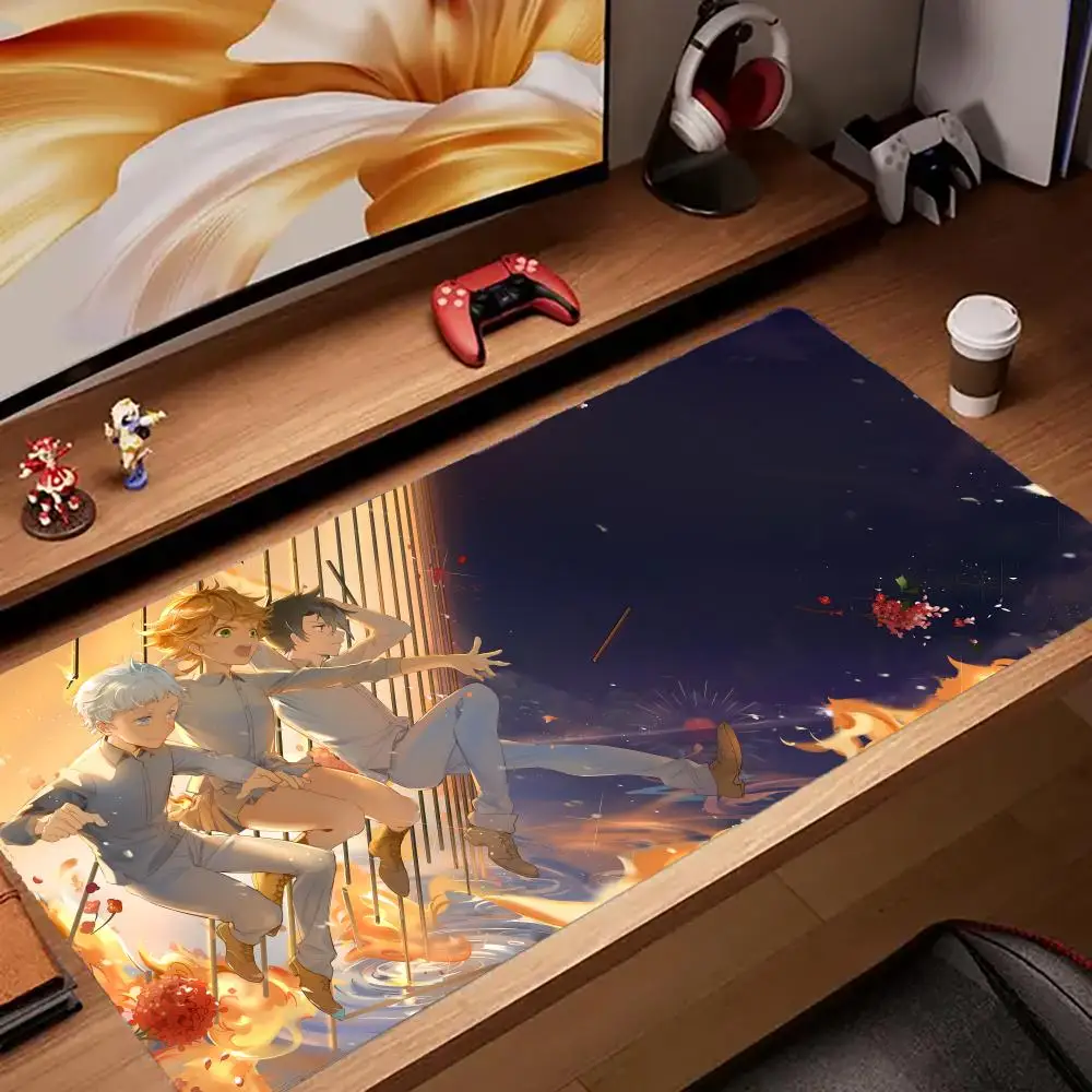 

Коврик для мыши Yakusoku no Neverland, коврик для мыши, коврик для мыши, настольные коврики, игровые аксессуары, детали для ПК XXL90x40 см