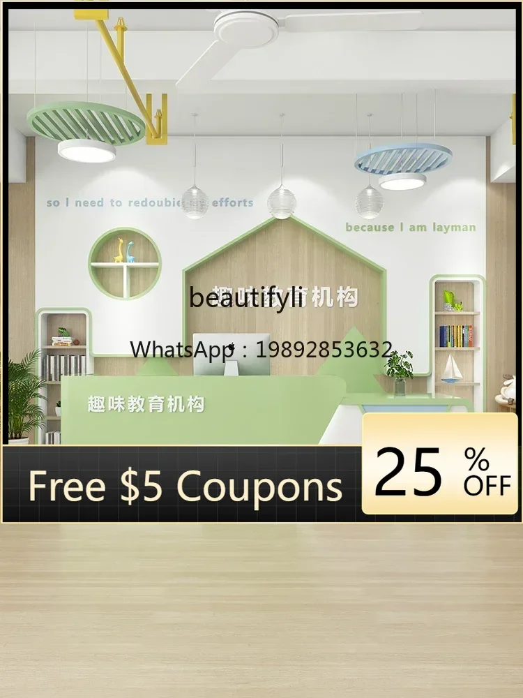 FF Playground Cashier Art Training Institution Front Desk Kindergarten Swimming Pool Counter