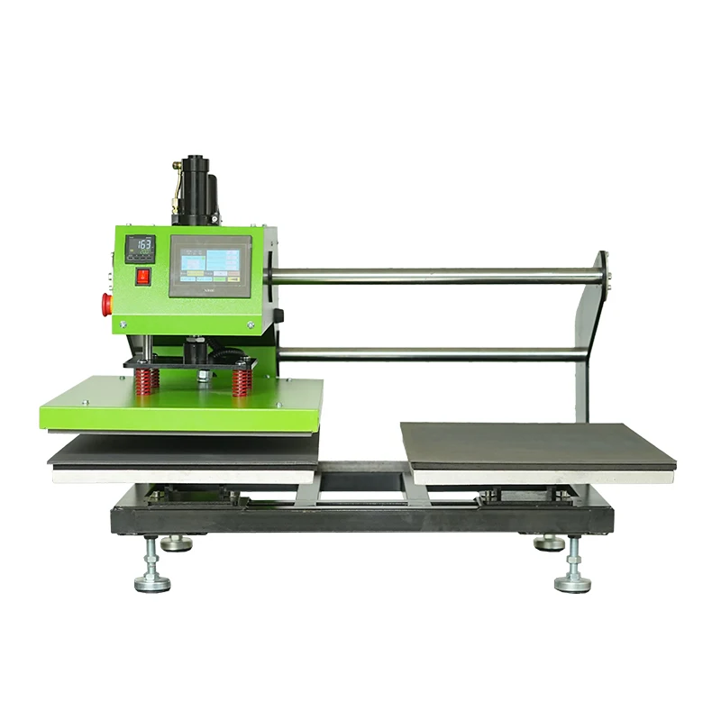 

Hydraulic Heat Press Machine Double Head Commercial Heat Press Machines 60x40 Heat Press Double Bed