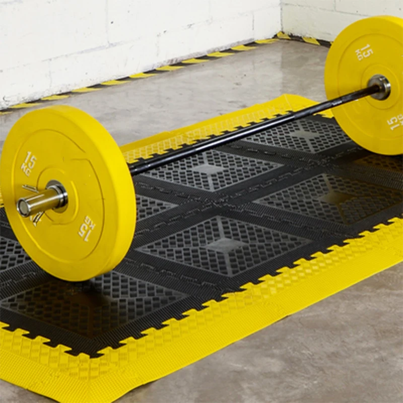 Floor Mat Splicing Rubber Floor Gym Strength Area Soundproof Cushioning Mat Bar Dumbbell Mat Sports Floor Rubber