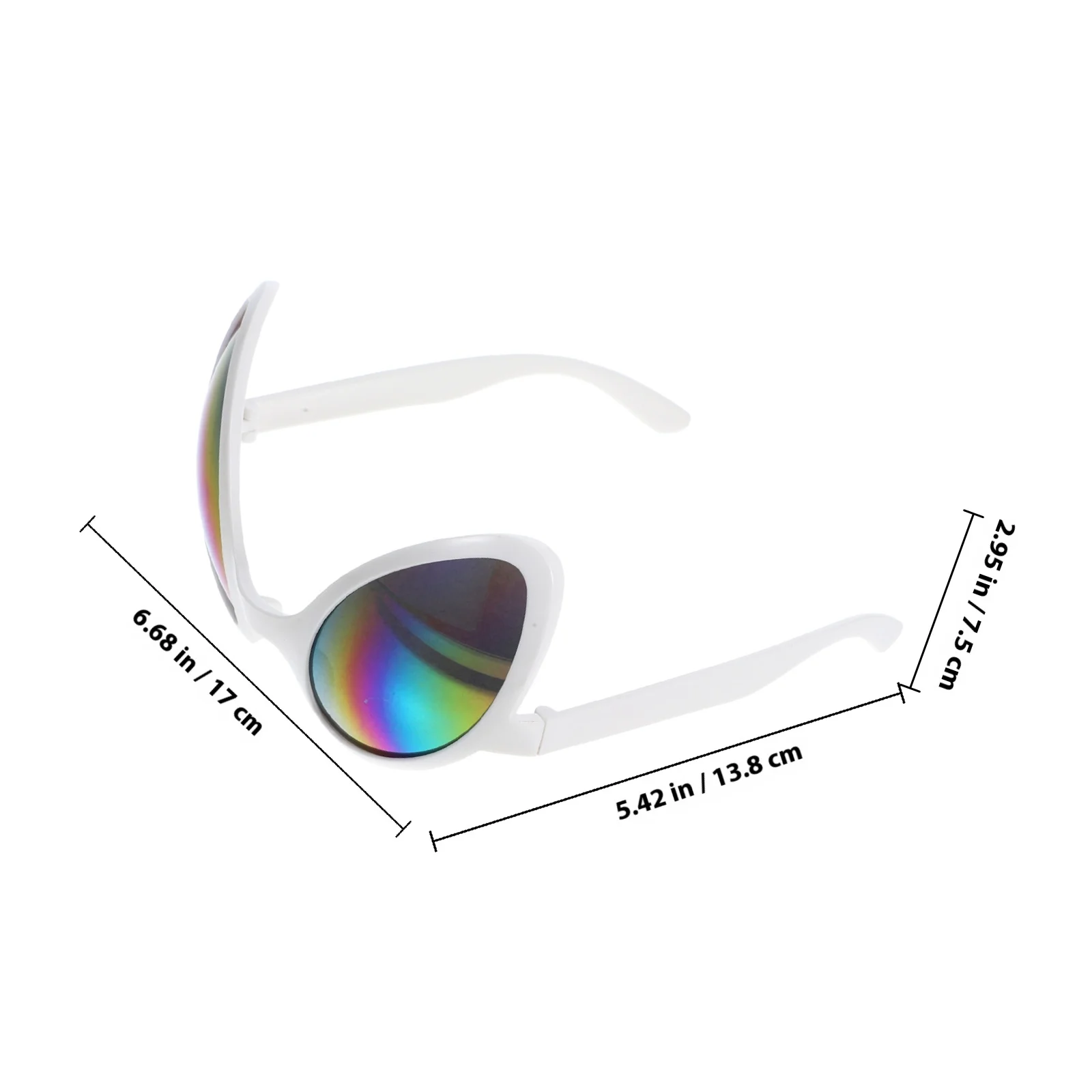 1Pair Modeling Glasses Cosplay Party Prop Sunglasses Fun Eyewear Accessories Unforgettable Moments Gift Idea