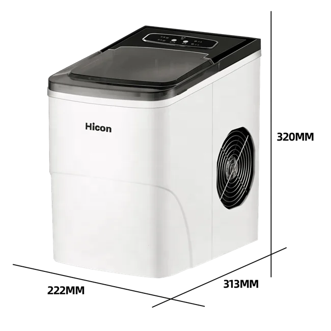 ماكينة صنع الآيس كريم الصغيرة المحمولة المنزلية الشفافة على شكل فواكه صغيرة #2