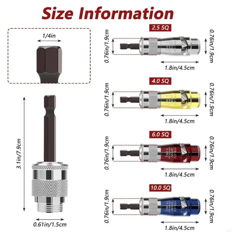 N58C Professional Wire Stripser Set для электрической тренировки, быстрого скручивания кабеля