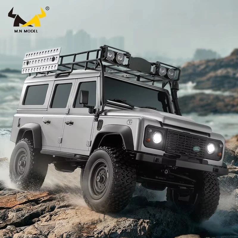 JIKEFUN 1/18 MN111C RC 4WD Car 2.4G Remote Control Simulation Truck Climbing Off-Road Vehicle Model Toy Gift - Brand New