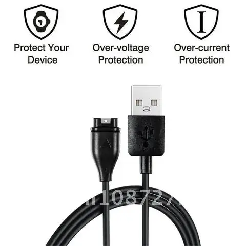 Garmin Forerunner 945 Replacement Fast Charger USB Data Sync Charging Cable for Fenix 5 5S 5X Plus Accessorie Charger