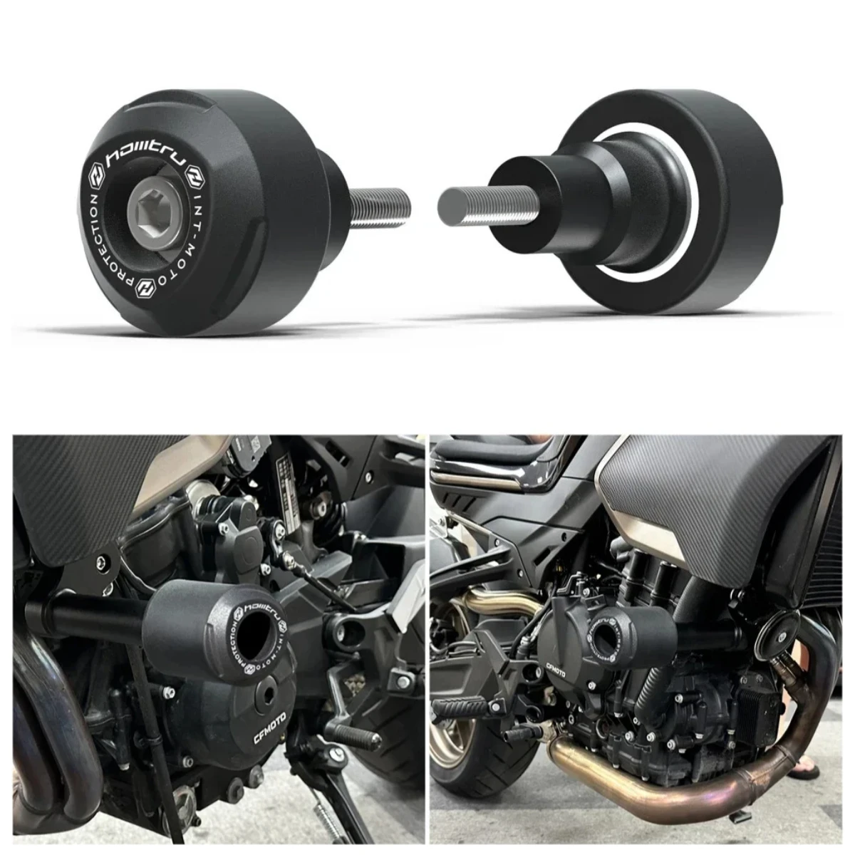 

For Kawasaki Ninja ZX-10R 2021-2024 ZX-10R SE 2018-2020 ZX-10R KRT 2019-2020 Frame Sliders Crash Protector