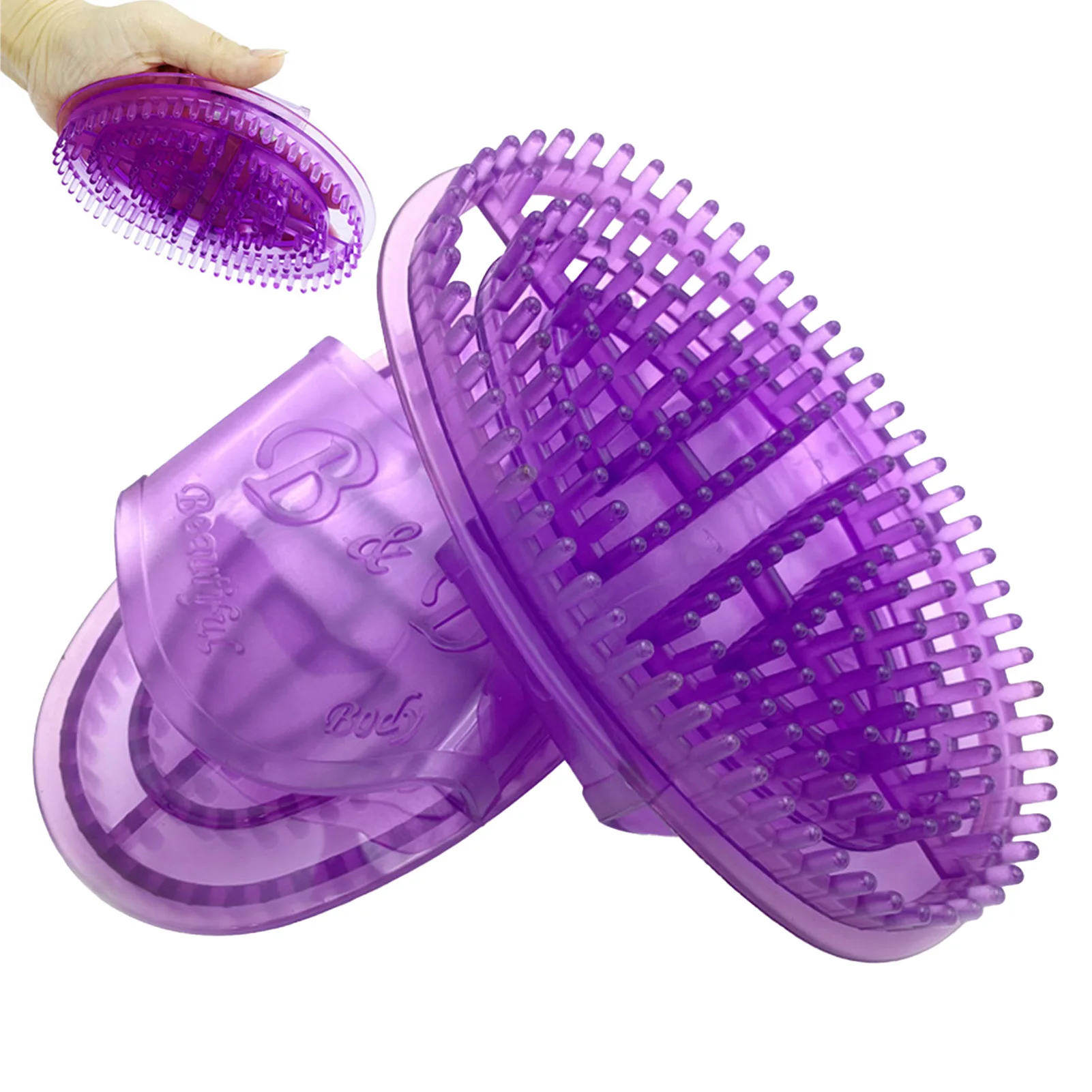 

Massage Brush Handheld Lymphatic Massagers Universal Slimming Head Hair Scalp Massage Tool for Stimulating Blood Circulation