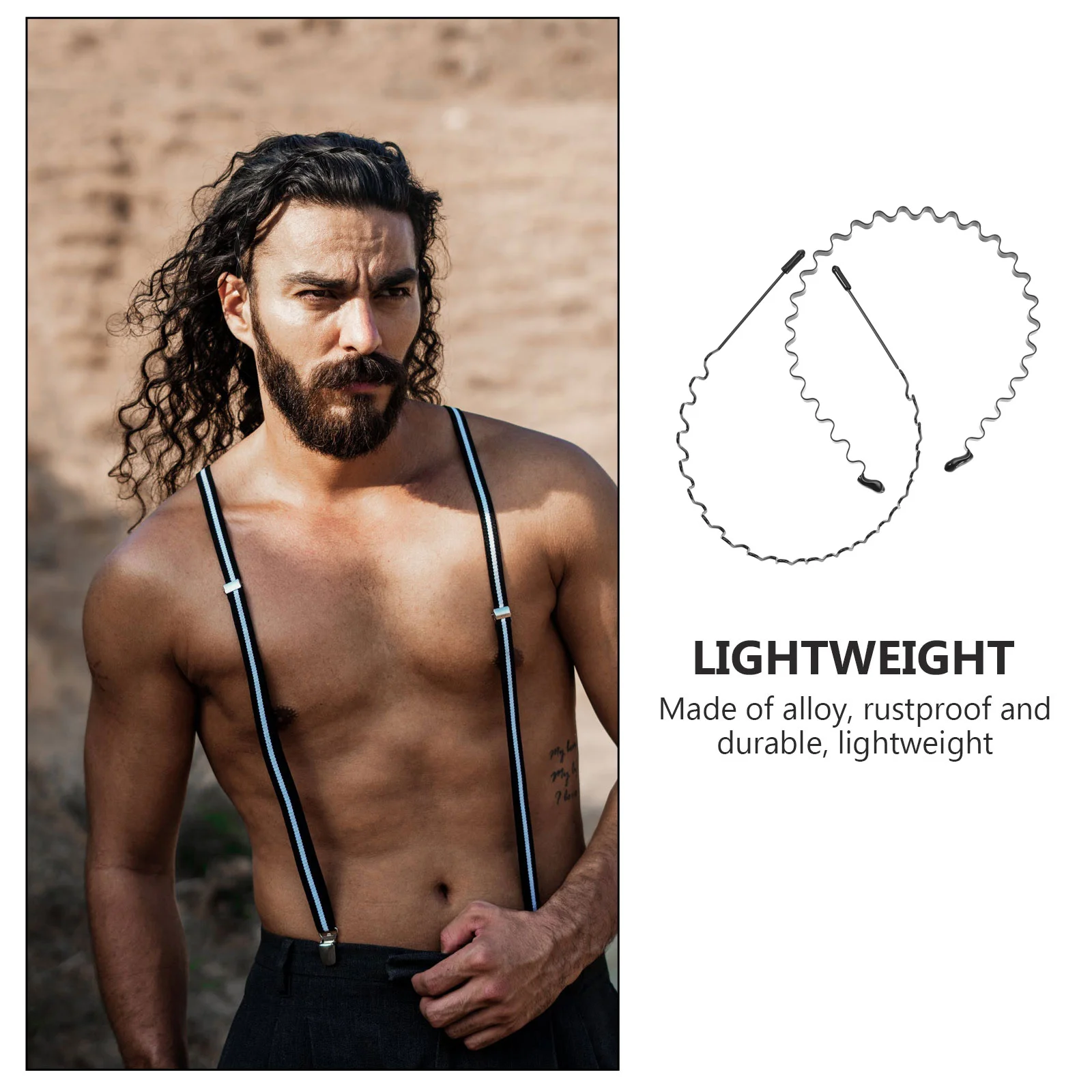 

4 шт., волнистая повязка на голову, невидимая повязка на голову, однотонная металлическая повязка для волос для женщин, повседневная одежда, макияж, мытье лица, украшение для волос