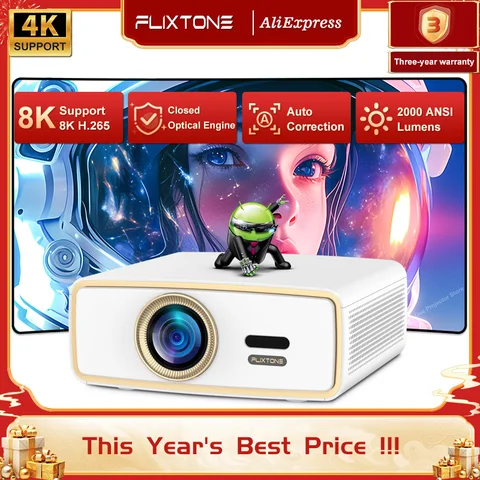 Flixtone E900 MINI Портативный проектор