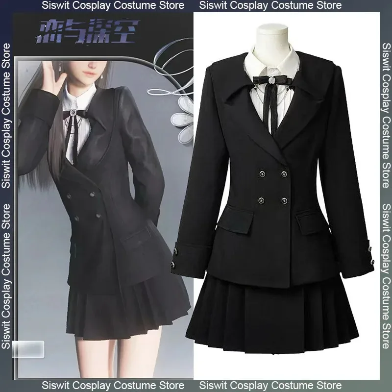 

Game Love and Deepspace Cosplay Costumes Heroines Uniforms Full Set Encountering Qimeng Outfits Anime Carnival Party Dress Up