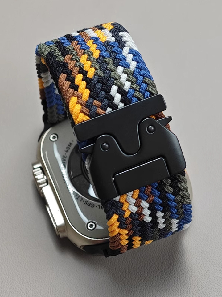  Braided Band For Apple Watch Straps 40 mm 44mm 46mm 42mm 49mm 45mm 41mm 38mm Bracelet IWatch Series 10 SE 9 8 7 6 Ultra 2 bands 