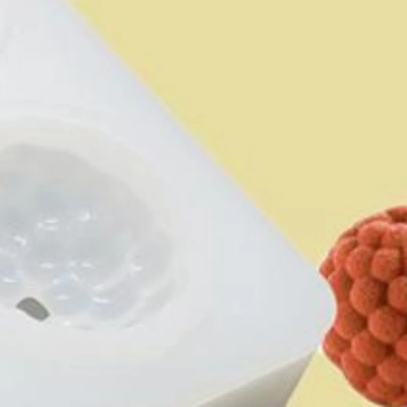 3D Raspberry Fruit Silicone Mold French Mousse Dessert DIY Baking Mold Cake Mold Artificial Fruit Production Tools