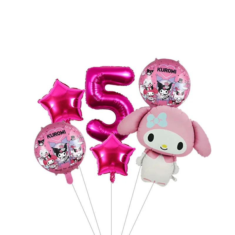 Cinnamoroll Großer Cartoon-Folienballon, Niedlicher Welpen-Ballon für Partydekoration, Geburtstagsfeier-Dekoration – Detail 14