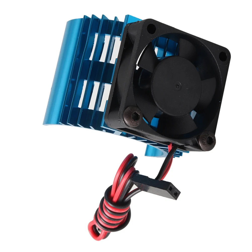 Auto 540 550 Bürstenmotor Aluminium Kühlkörper Lüftersystem für Rc-Autos Modifizierte Motoren Elektroboote Motor Kühlkörper