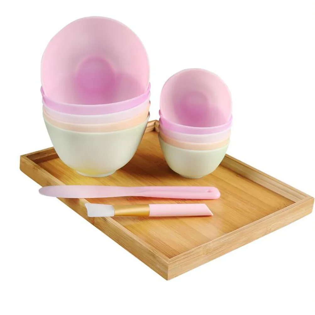 Silicone Bowl 8 X5CM Anti drop Odorless Home Use Mask Mixing Prep Measuring Bowl for Facial Baking Tool