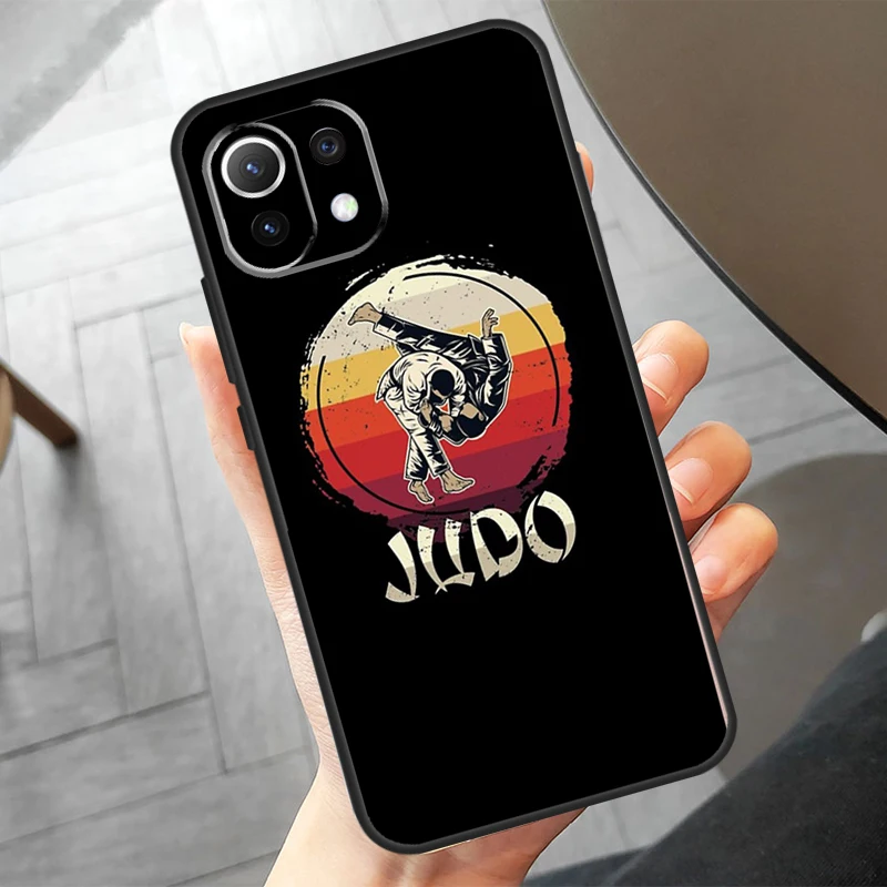 Judo BJJ Jiu Jitsu Funda For POCO F6 X6 Pro X5 X3 F3 F5 M6 M5s Xiaomi 14 Ultra 12 13 Lite 11T 12T 13T Pro Case image 4