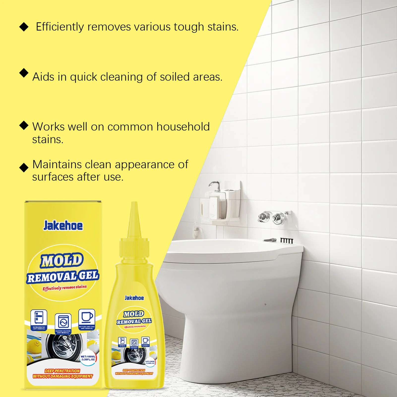 

Stain Remover Gel For Bathroom Tiles Eliminates Odors, Leaving A Sparkling Clean Home. Sparkling Kitchen Countertops