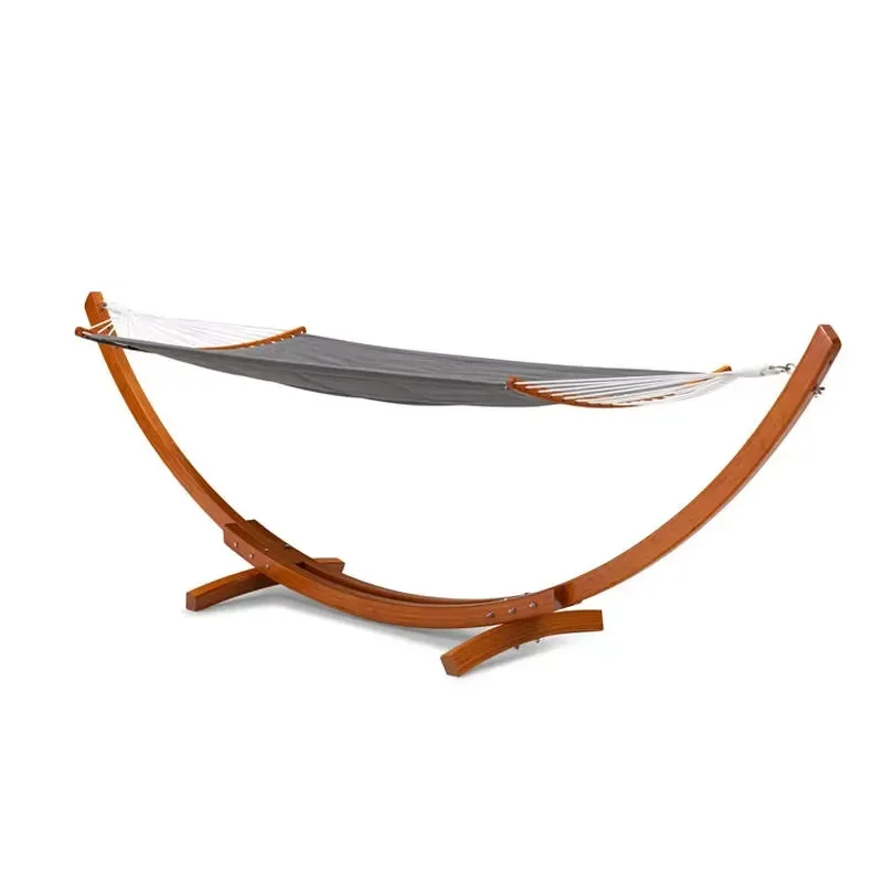 Garden Popular Hanging Hammock Adult Swing Chair With Stand and Wooden Hanging Hammock