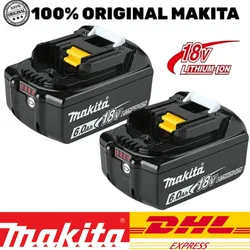 Makita 18V 6.0Ah Battery Original Lithium ion Rechargeable Battery 18V 6000mAh drill Replacement Battery BL1860 BL1850 BL1860B