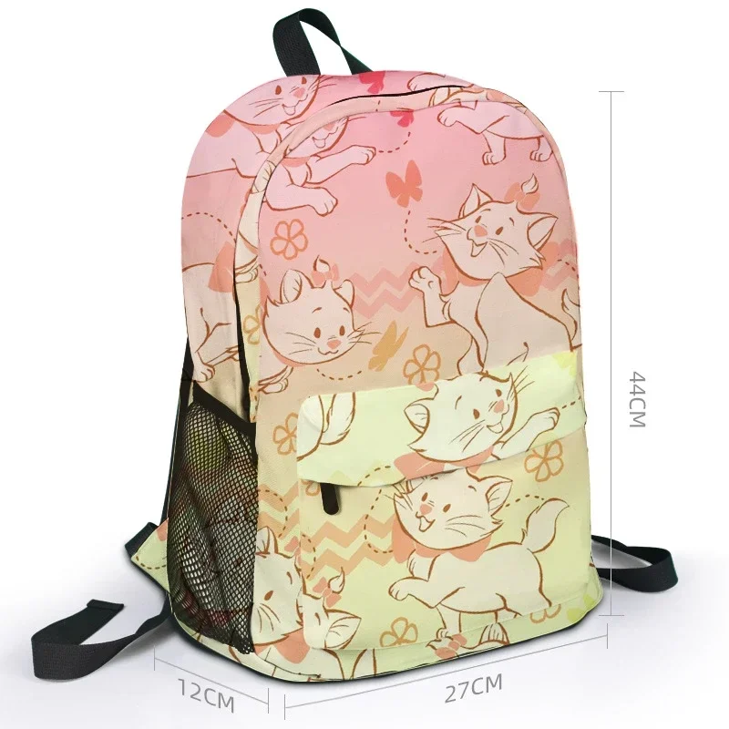 Disney Marie Cat Kawaii plecaki urocze arystokraci Cosplay Mini plecak szkolny dla dzieci moda plecak Mochila prezent