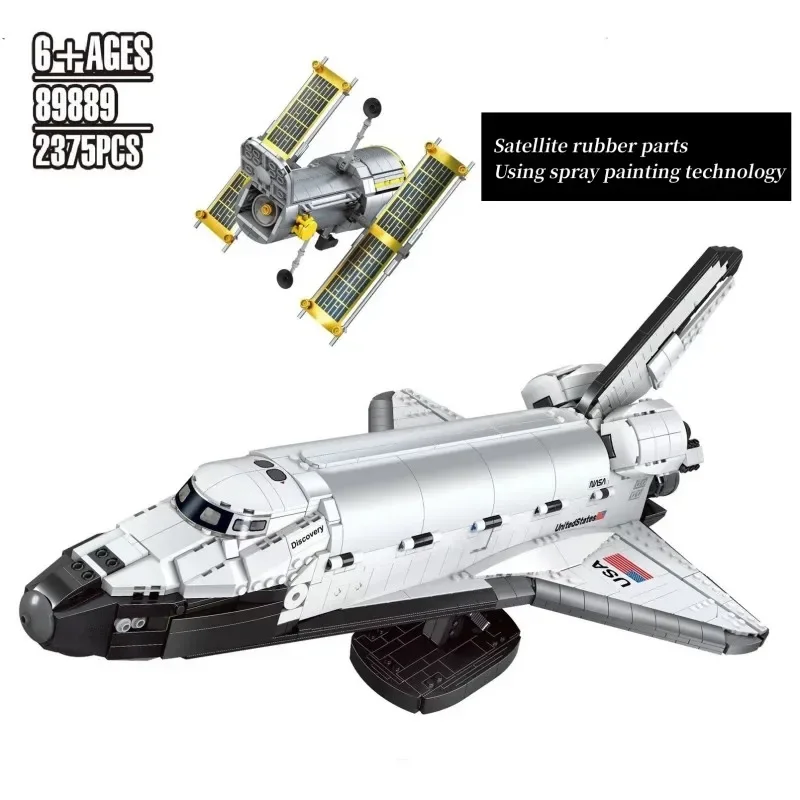 2354 stücke Nasas Space Shuttle Entdeckung Raumschiff internat ionale Raumstation technische Modellbau steine Ziegel Spielzeug Geschenk Kind