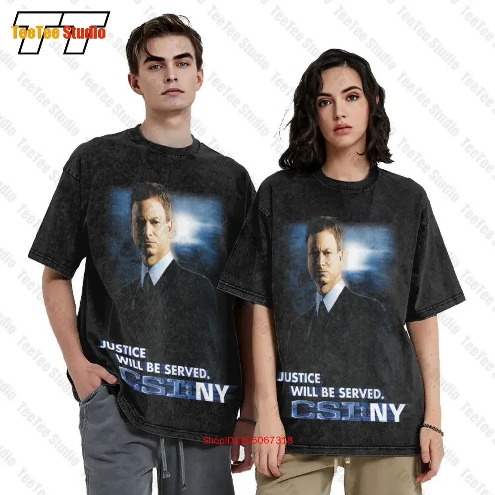 Csi Ny Justice Served Vintage Oversized T-Shirt IV2O