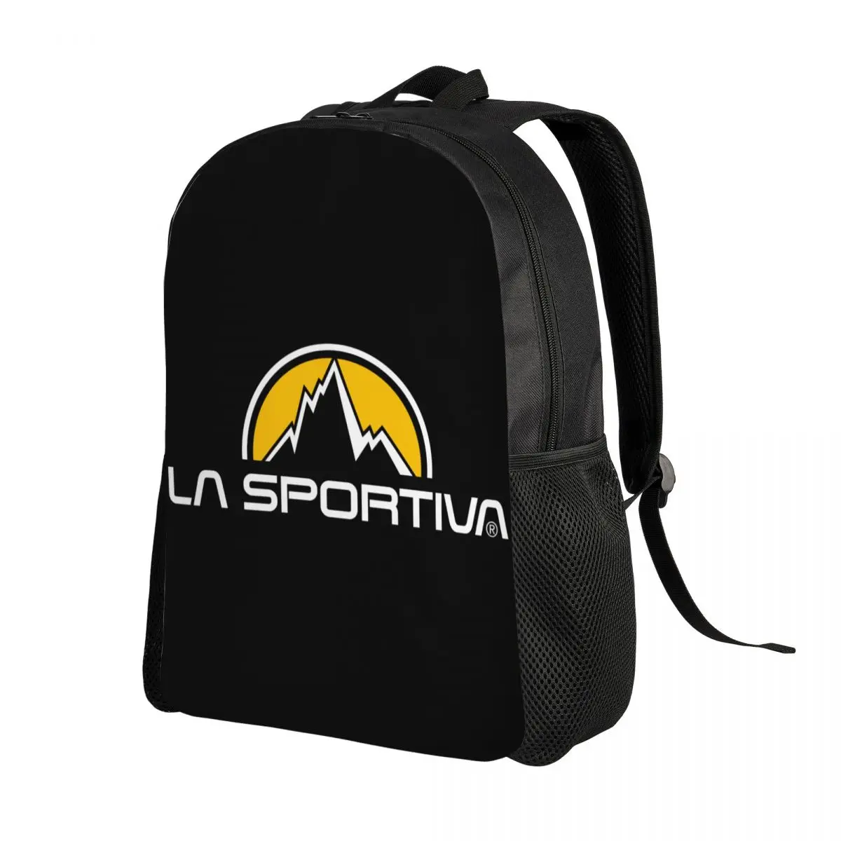 Custom La Sportiva Logo Backpacks for Men Women Water Resistant School College Bag Printing Bookbag