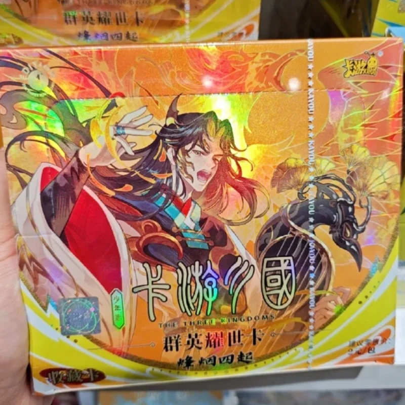 

Kayou Original Three Kingdoms Collectible Cards Heroes Glory World Card Youth Aspirations War Smoke Rising Collection Card