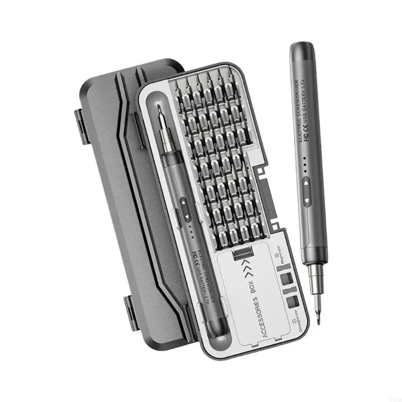 2025 New Screwdriver Set 46 in 1 Screwdriver 3.7V Power Screwdriver Bits Repair Tool for Phone Camera Computer Repair