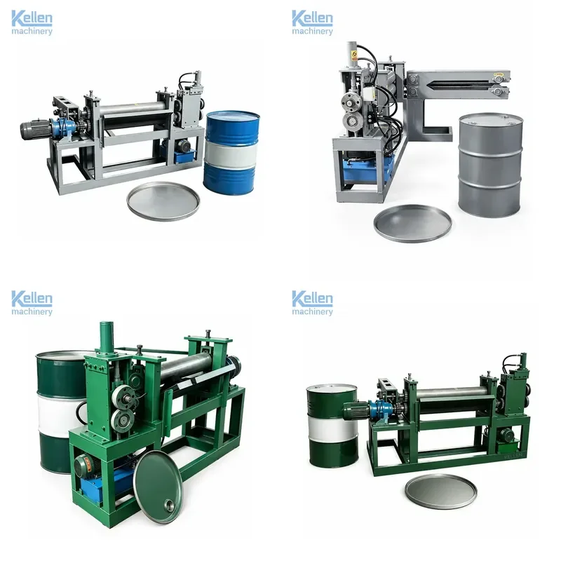 

YWM Certificate Automatic Waste Oil Drum Cutting Machine Vertical Steel Barrel Rotary Shearing Opener System