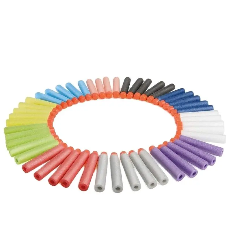 Fléchettes aléatoires pour NERF N-Strike Blasters, comprend 5 modèles différents, tête de balles, couleurs Johanna, 200