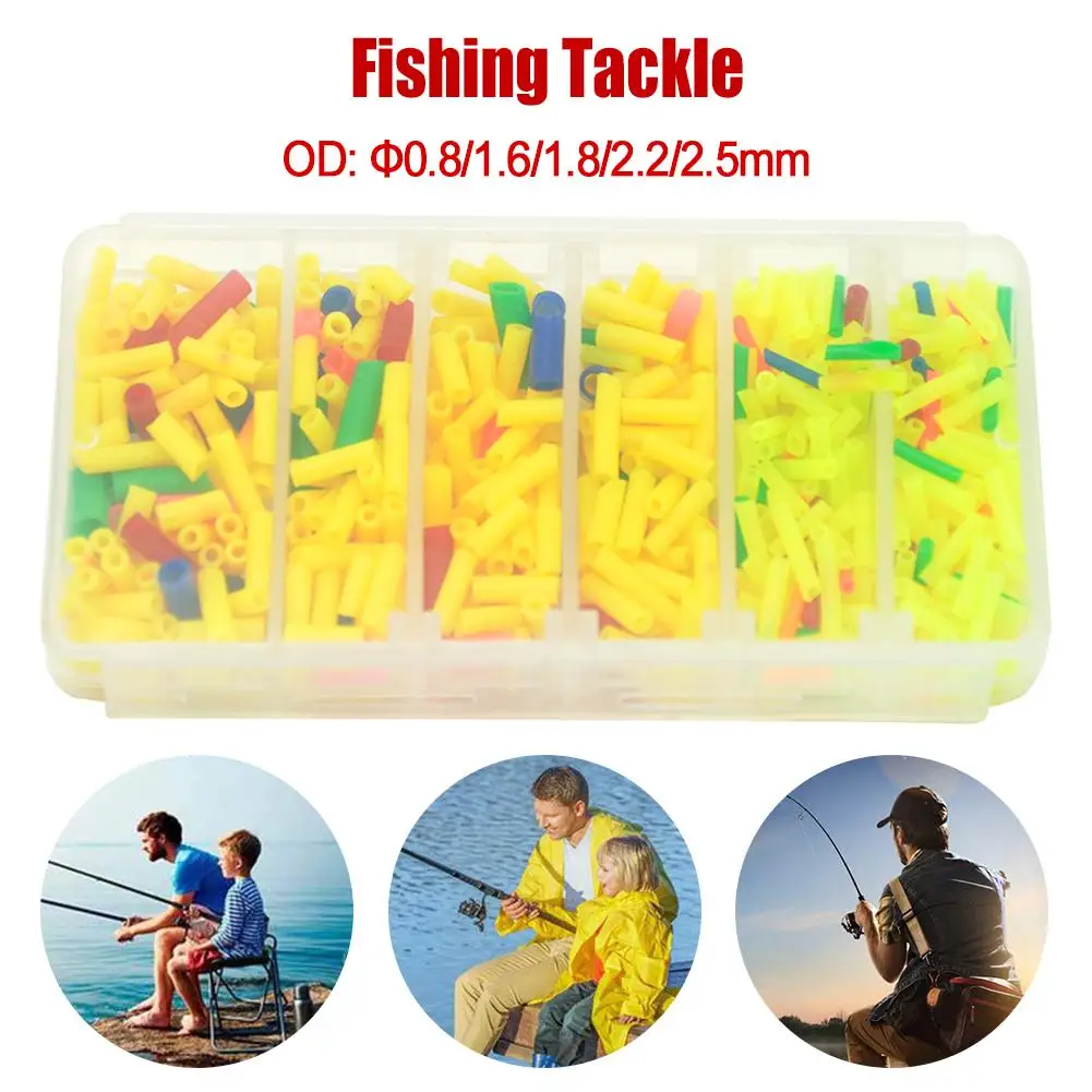 1 Set Fishing Accessories Multi Sizes Rubber Float Sleeves Stops Silicone Boilie Stop For Carp Hair Rig Fishing Tackle