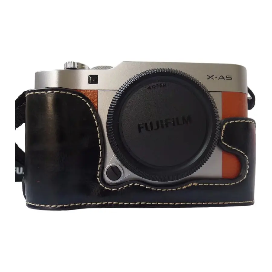 Camera Bag Body Half PU Hard Grip Protection Case for Fujifilm Fuji XA7 XA5 XA3 XA2 XA1 XM1