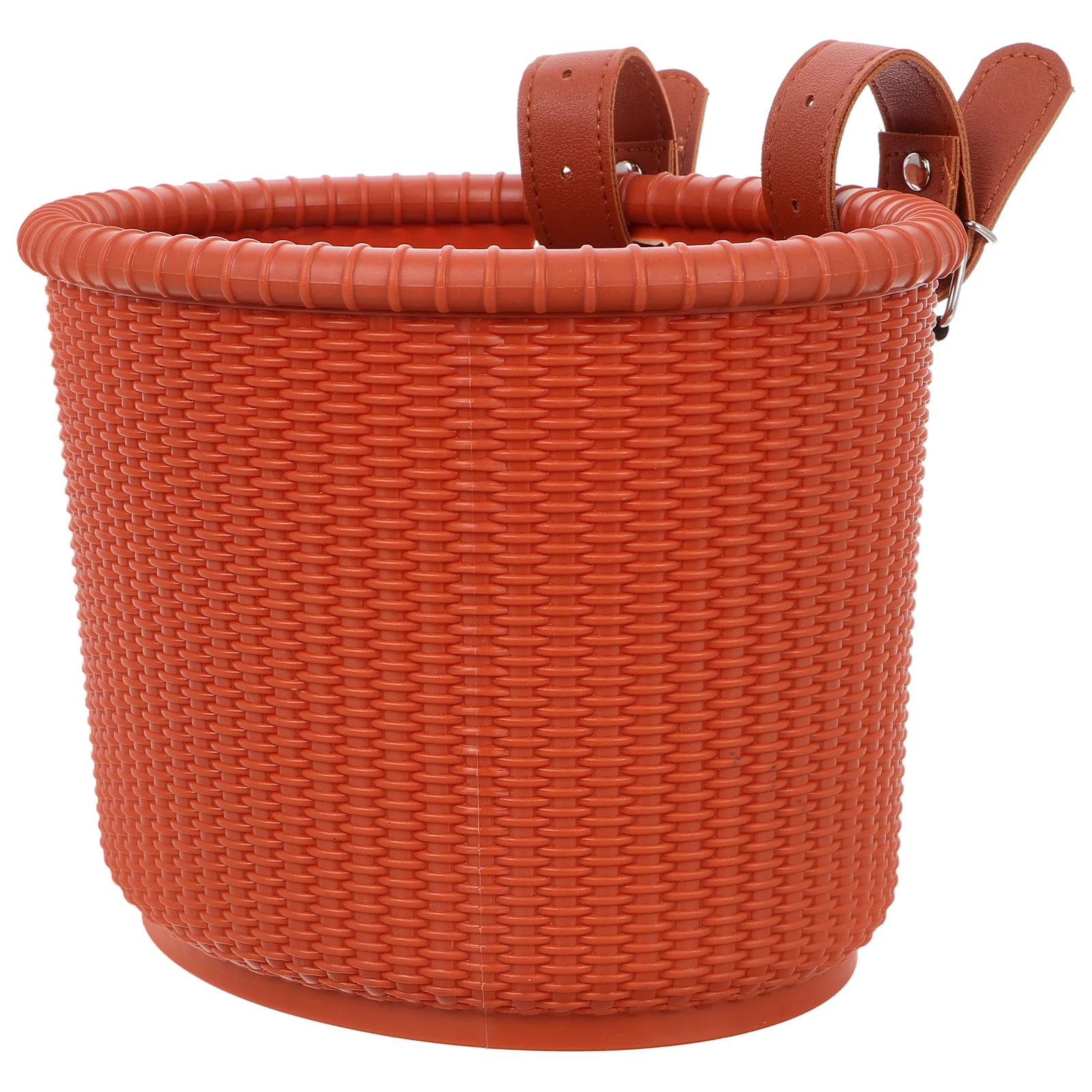 

's Bicycle Basket Bike Front Storage with Fixed Strap Accessory Detachable