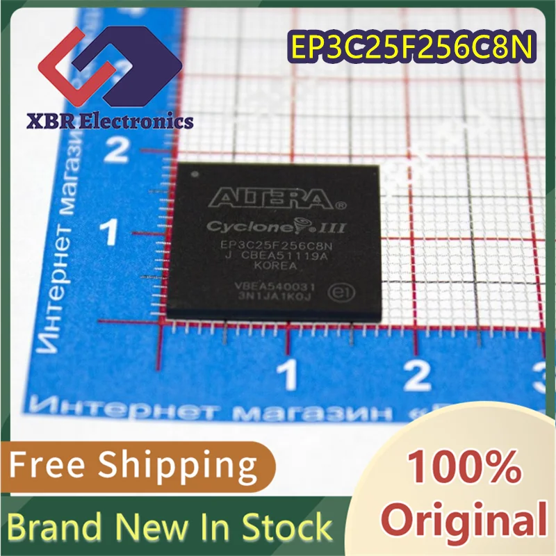 (1/10 piece) EP3C25F256C8N EP3C25F256C8 BGA-256 Package Programmable Logic Device Chip Brand New Genuine Original